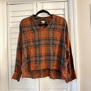 Madewell Highroad popover blouse